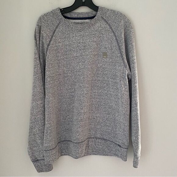 Bench Women’s Crew Neck Long Sleeve Sweatshirt Heater Gray Size L - Picture 1 of 3